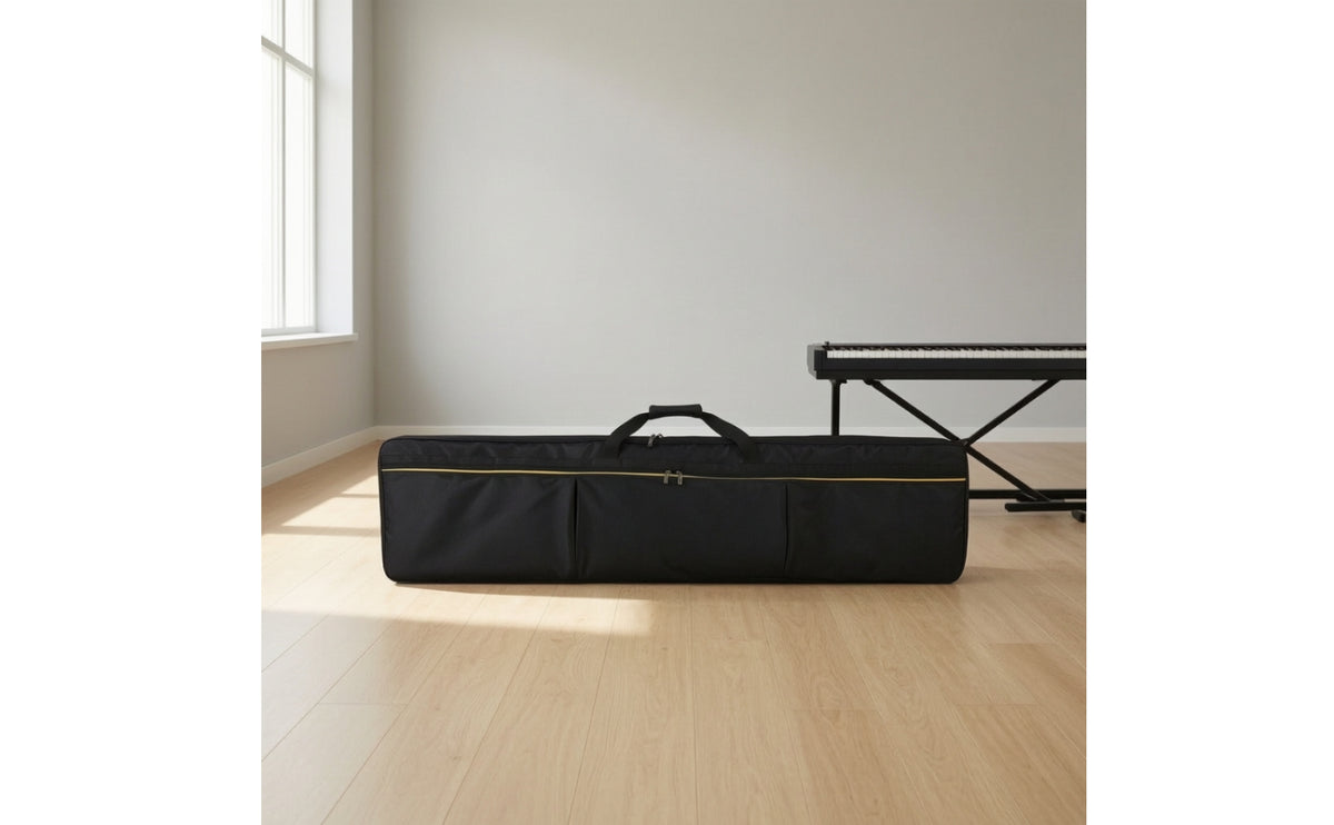 Waterproof Electric Piano Bag Zippered Electric Piano Case Safeguarding 88-Key Keyboard Case Portable for Students, Teachers, Gigs, Rehearsals, Lessons, Storage