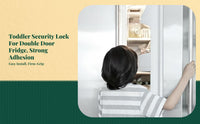 Child-safe adjustable fridge lock