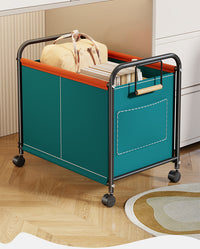 Book Storage Box with Rolling Cart for Classroom