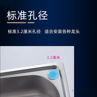 304 Stainless Steel Double Bowl Kitchen Sink with Brushed Finish