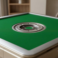 Automatic Foldable Mahjong Table Built-in Tile Handling Mahjong Table with Wheels Compact Game Furniture for Home