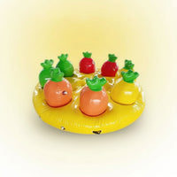 Carrot Pulling Game Recessed Openings Inflatable Carrot Game Leafy Tops