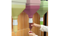 1 Piece Hanging Squeeze Dispenser Bottle Condiment Dispenser Large-capacity Gravity-fed Twist-top Wide-mouth Squeeze Bottle Suitable for Home Cooking Commercial Kitchens Cafeterias