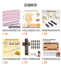 Wooden Book Binding Kit with Hole Punch Stand for Book Lovers, Paper File Binding