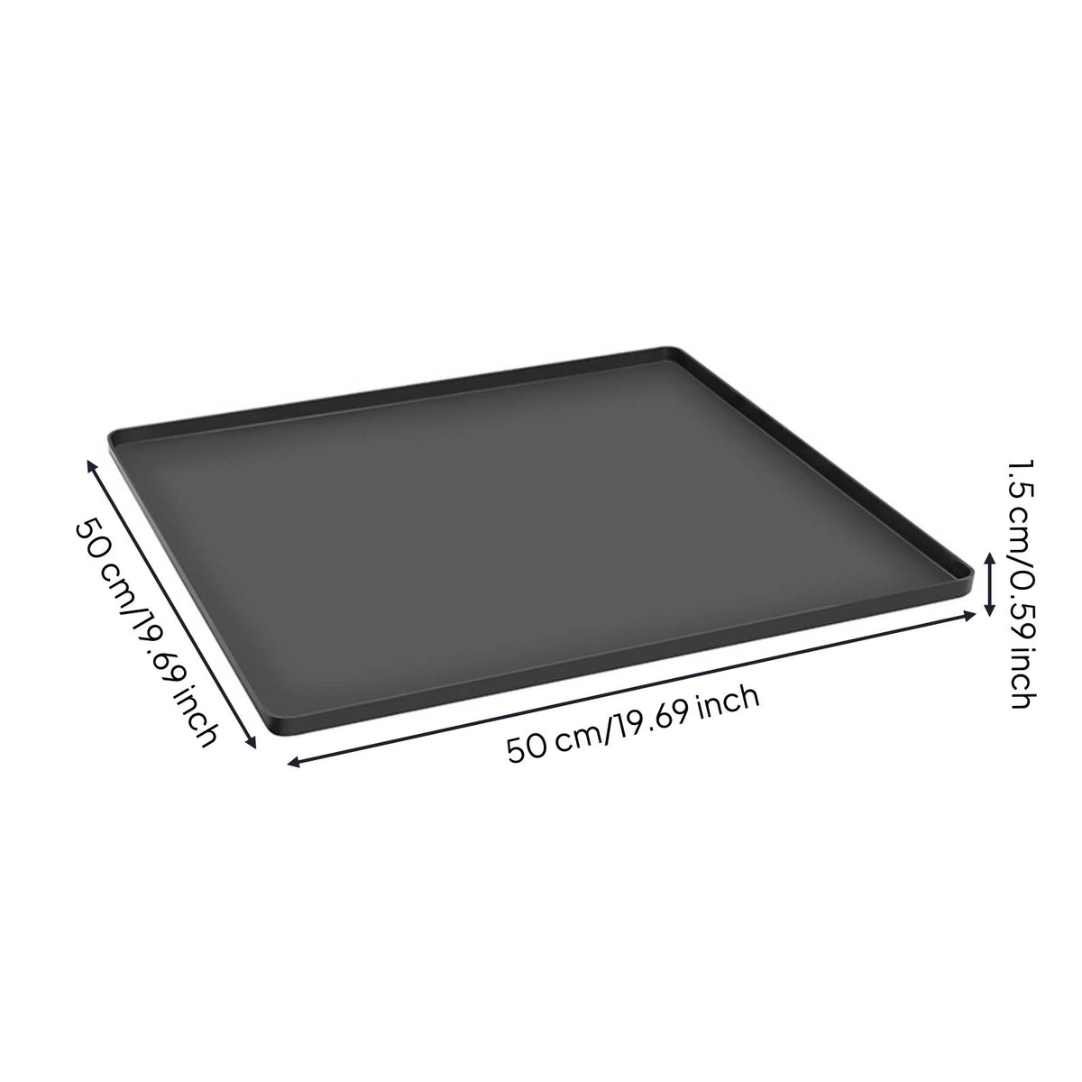 Refrigerator Top Protector Easy to Clean Countertop Protector Mat Flexible Silicone Utility Mat for Workshop