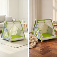 Pet Tent Breathable Cat Tent Cute Pet Bed with Canopy for Cats, Kittens, Living Room, Apartments