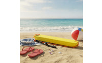 High Buoyancy Rescue Buoy with Strap Adjustable Swimming Buoy with Buckle Streamlined Safety Flotation Device Essential for Swimmers