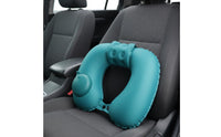Travel Waist Cushion Washable Inflatable Pillow Lightweight Portable Waist Pillow for Airplane