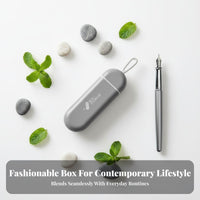 4-Compartment Case Lightresistant medication Box Divided Sections for everyday Use