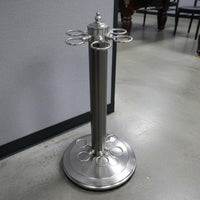 Metal Billiard Cue Rack Stable Base Billiards Accessory for Man Cave