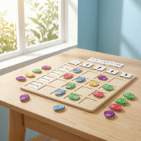 Educational Direction Matching Game Learning Color Matching Puzzle Preschool Wooden Reasoning Board Cognitive for Preschoolers, Kids, Toddlers, Classroom, Homeschool, Playroom