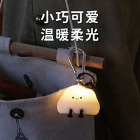 HOLIHEYO Silicone Cloud Pendant Night Light with Touch Control