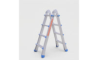 Aluminum Telescoping Ladder Extendable Telescopic Ladder Heavy Duty Portable for Homeowners, Diyers, Professionals, Home Maintenance, Renovation, Garage, Workshop