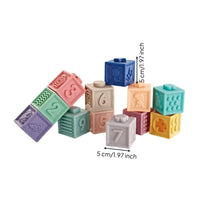 Soft Bath stacking Blocks Educational  Building Blocks Toy  Bathtub Pool Water Table Toy for Aquatic Play