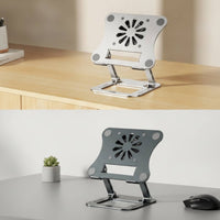 Laptop Stand with Fan Desktop Laptop Cooling Stand Sturdy for Professionals, Desk