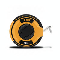 Disc Tape Measure with Metal Hook Compact Craftsman's Rule Ruler Long-Lasting