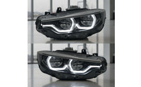 Lens-Style-Style Headlamp with Daytime Running Lights pairedBeam Headlight Assembly Direct Replacement Light Connector-and-Play for Car Enthusiasts, DIY Mechanics, Automotive Upgrade, Night Driving