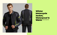 Waterproof men's motorcycle suit