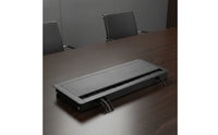 Desk Grommet with Brush Slim Cable Grommet with Brush Desk Cord Outlet Aluminum Hardware Easy to Install