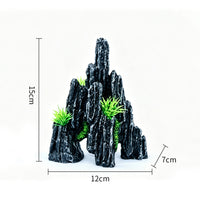 Chinese Style Resin Rockery Aquarium Ornament