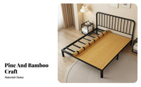 Easy Storage foldable Wooden Bed Board Prevents Sagging Foldable Bunkie Board Breathable Design Mattress Support Box foundation Alternative for Students, Renters, Parents, On the Floor, Guest Room
