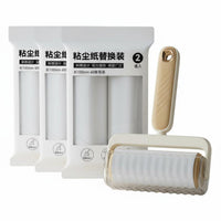 Tearable Sticky roller device Tear-removable Sheets Sticky Paper roller device Set Strong Adhesion