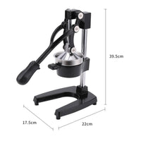 Lever Action Juice Press 304 Stainless Steel Commercial Grade Fruit Juicer