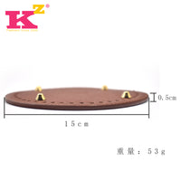 Multi-Size Thickened and Hardened Bag DIY Material Accessories, Round/Oval Leather Woven Crochet Bag Bottom Wholesale