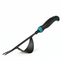 Grass Puller Transplanting and Weeding Tool Ergonomic Grip Curved Spoon Weeder Angled Brace