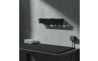 Space Saving Double-Hole Angle Grinder Rack Compact Grinder Wall Mount Bracket Easy Reach Long-Lasting for Workshop, Garage