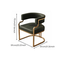 Comfortable Minimalist Salon Chair Ergonomic Design Upholstered Armchair Easy to Clean for Reception Area, Negotiation Room