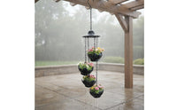 Lotus Hanging Planter Decorative Chain Garden Decor Multi-Tier for Balcony