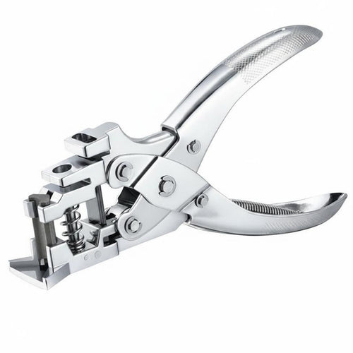 PVC Card Punch Precision Made Card Plier Ergonomic Badge Hole Punch for Craft Room