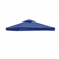 Replacement Gazebo Canopy Protection Gazebo Roof Cover Heavy Duty 420D Material