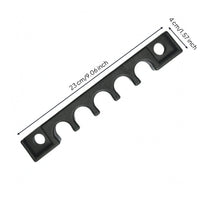 Cue Rest Strip Black Self Cue Strip Non-Slip Backing
