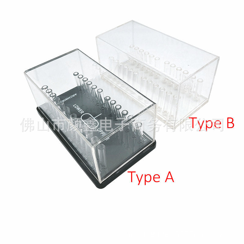 Orthodontic Square Wire Box Acrylic Square Wholesale