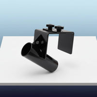Sled Mount Rod Holder Construction Sled Mount Pole Holder Weather Resistant Clamp-on Fishing Pole Stand for Anglers