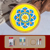 春节景泰蓝掐丝珐琅画手工diy材料包杯垫非遗初学社区活动沙龙
