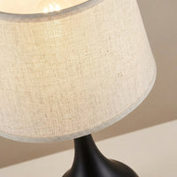 Bedside Table Lamp with Touch Control Smooth Dimming for Adults, LED with 3 Color Temperature Modes for Living Room