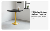 utilitarian Booth Seating sturdy Metal Frame Commercial Furniture for Bar Owners