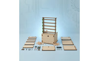 Window-Shade-Window Model Precision Mechanical Model with Remote Control Interactive Teaching Kit for Hobbyists