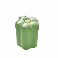 Mini Desktop Trash Can Easy to Clean Small Trash Can with Lid Multipurpose Cute Wastebasket with Lid for Bedroom