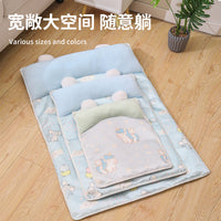 狗窝猫窝夏季冰丝凉席狗狗垫宠物用品泰迪小型中型犬狗床四季通用