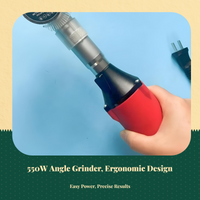 550W angle grinder, 90° head, variable speed