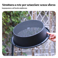 Round Plastic Soil Sifter Multi-Functional Round Gardening Sifter Easy to Clean