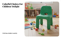child's Low Chair Safe for Children Molded Confettidesign Chair Easy to Clean