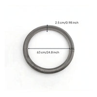 Stove Band with Welded Seam Heavy-Duty Steel Stove Band Easy to Clean