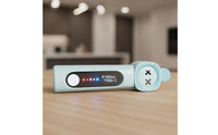Portable Breathing Exercise Device Easy to Use Respiratory Muscle Instructor Adjustable Resistance for Students, Adults