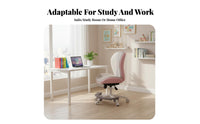 Adjustable Rotating Chair Ergonomic Support Support Household Furniture with Casters Easy Assembly for Students, Adults, Home