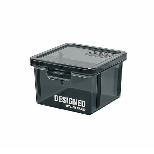 Rectangular transparent container transparent small container versatile for Workshop, Crafters